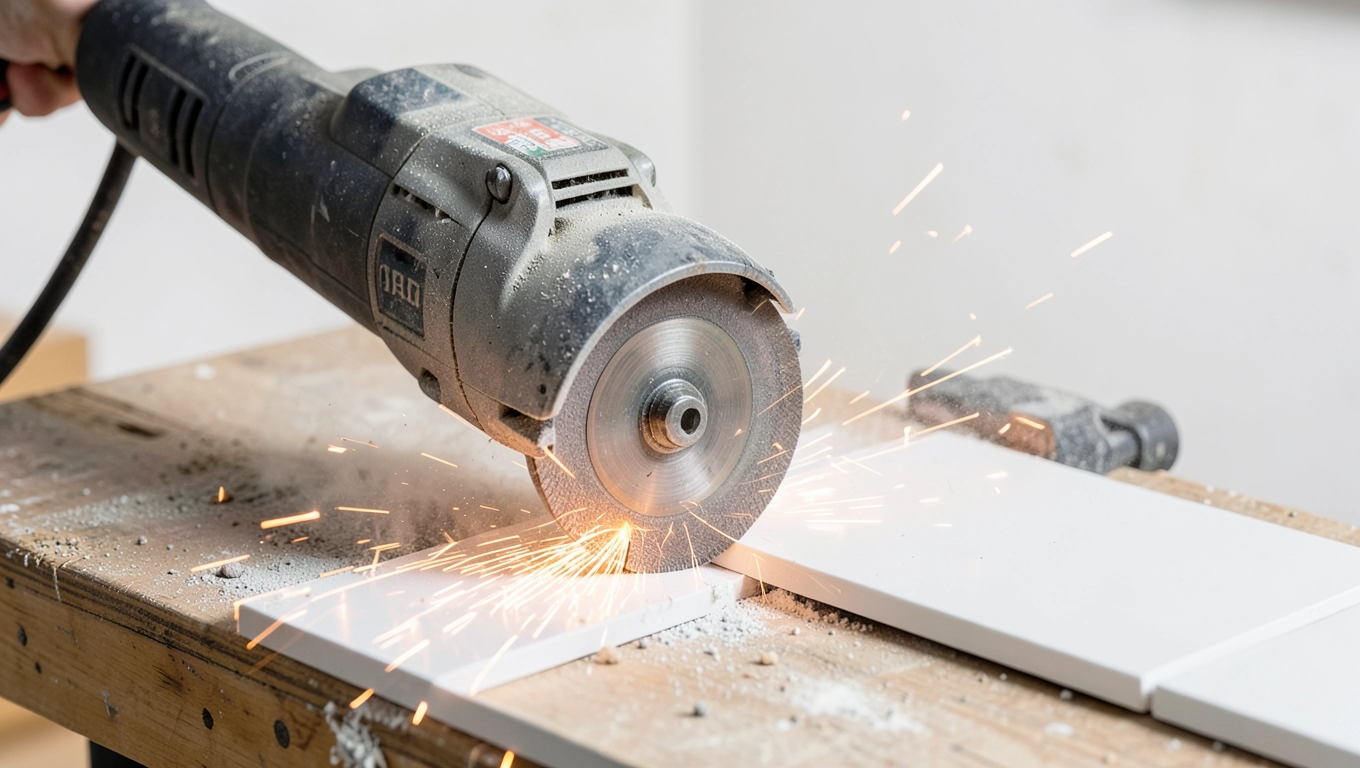 Jak ciąć płytki szlifierką kątową