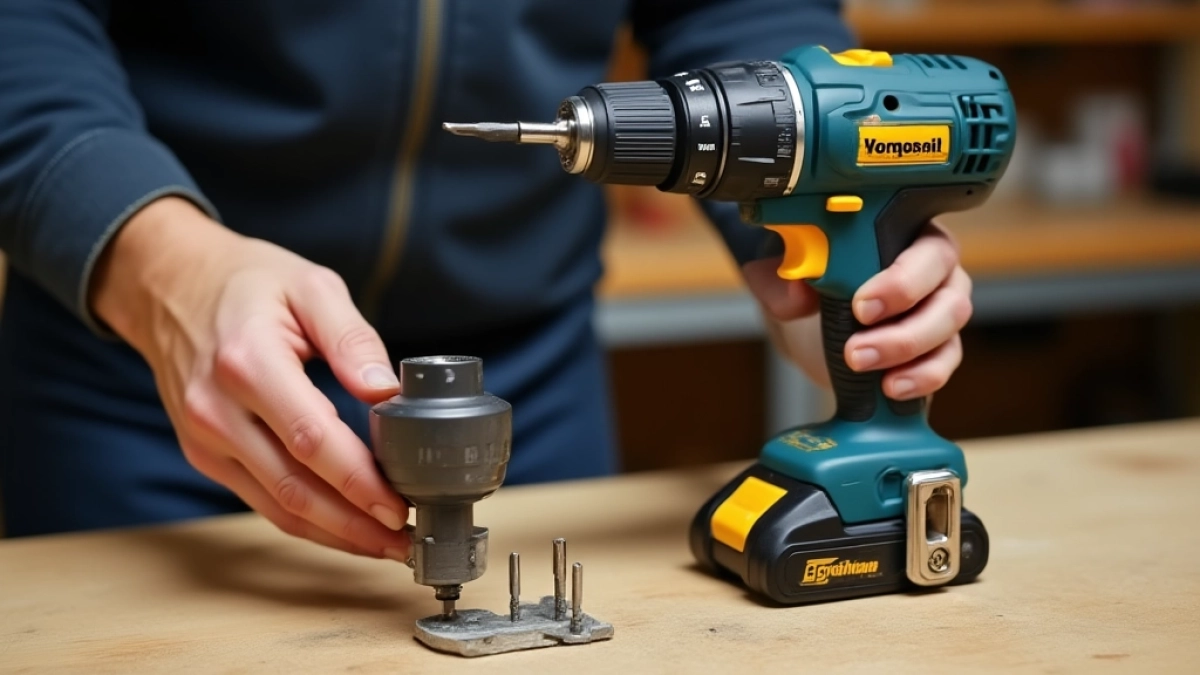 Jak wyjąć bit z wkrętarki