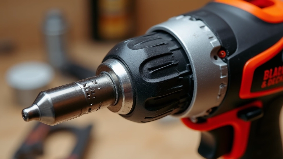 Jak wymienić końcówkę w wkrętarce black decker