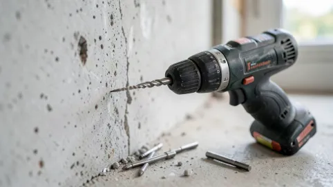 czy wiertarko wkrętarka można wiercić w ścianie