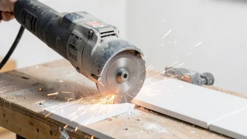 Jak ciąć płytki szlifierką kątową