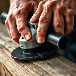Jak trzymać szlifierkę kątową