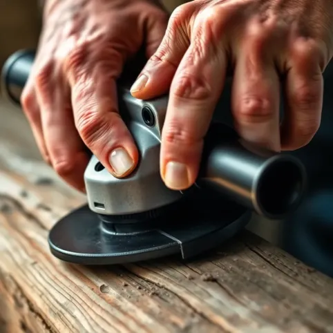 Jak trzymać szlifierkę kątową