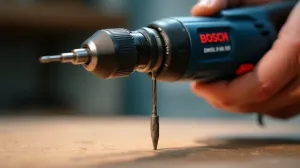Jak włożyć wiertło do wkrętarki BOSCH