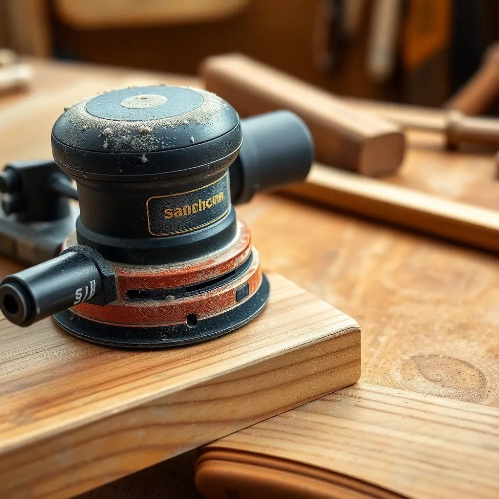 Szlifierka do czyszczenia drewna