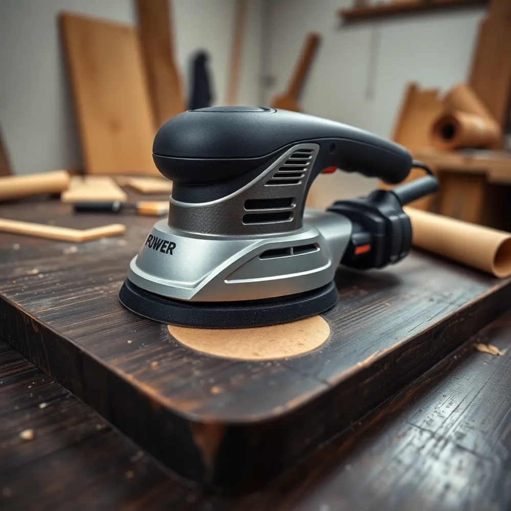 Szlifierka oscylacyjna do renowacji mebli